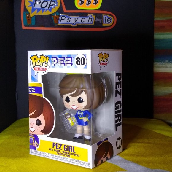Pez Girl PEZ Ad Icons Funko Pop 80 NIB - Picture 1 of 4